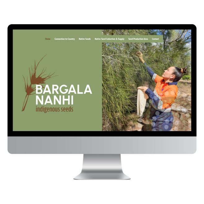 Bargala Nanhi Indigenous Seeds, Central Queensland Indigenous website design | FMSTUDIOS