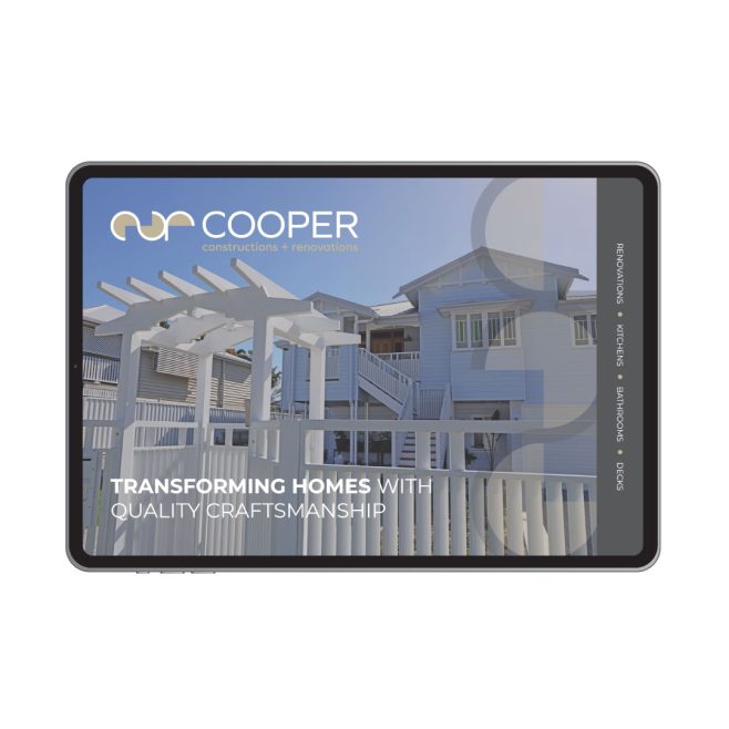 Cooper Constructions & Renovations, Central Queensland builder website design | FMSTUDIOS