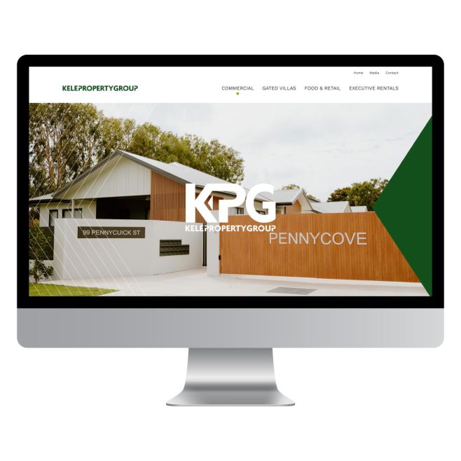 Kele Property Group, Central Queensland website design | FMSTUDIOS